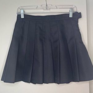 American Apparel Pleated Mini Skirt